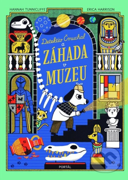 Kniha: Detektiv Čmuchal a záhada v muzeu (Hannah Tunnicliffe). Portál, 2026 Kniha: Detektiv Čmuchal a záhada v muzeu (Hannah Tunnicliffe). Portál, 2026