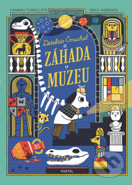 Kniha: Detektiv Čmuchal a záhada v muzeu (Hannah Tunnicliffe). Portál, 2026 Kniha: Detektiv Čmuchal a záhada v muzeu (Hannah Tunnicliffe). Portál, 2026