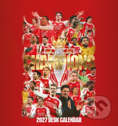 Kniha: Oficiální stolní kalendář 2027 FC Arsenal (16 x 17,5 cm) (Arsenal Pulp Press). Arsenal Pulp Press, 2026 Kniha: Oficiální stolní kalendář 2027 FC Arsenal (16 x 17,5 cm) (Arsenal Pulp Press). Arsenal Pulp Press, 2026