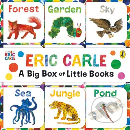 Kniha: The World of Eric Carle: Big Box of Little Books By Eric Hill 9 Books Collection Set (Eric Carle). Puffin Books, 2016 Kniha: The World of Eric Carle: Big Box of Little Books By Eric Hill 9 Books Collection Set (Eric Carle). Puffin Books, 2016