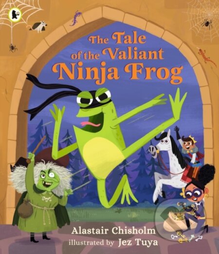 Kniha: The Tale of the Valiant Ninja Frog (Alastair Chisholm). Walker books, 2021 Kniha: The Tale of the Valiant Ninja Frog (Alastair Chisholm). Walker books, 2021