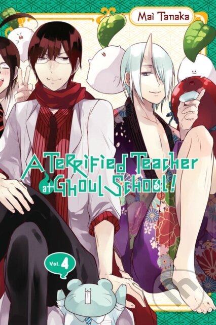 Kniha: A Terrified Teacher at Ghoul School!, Vol. 4 (Amanda Haley, Mai Tanaka a Lys Blakeslee). Yen Press, 2018 Kniha: A Terrified Teacher at Ghoul School!, Vol. 4 (Amanda Haley, Mai Tanaka a Lys Blakeslee). Yen Press, 2018