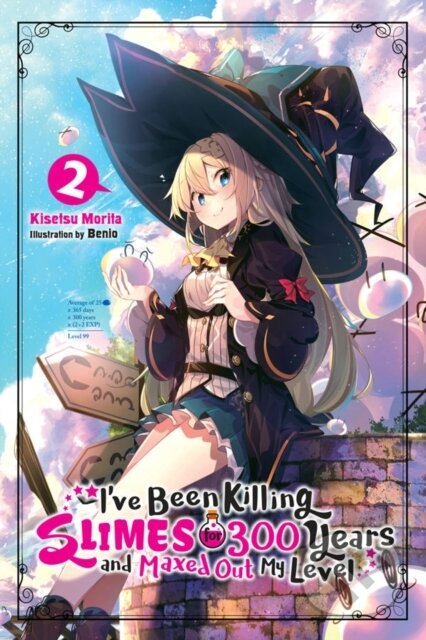 Kniha: I've Been Killing Slimes for 300 Years and Maxed Out My Level, Vol. 2 (Benio Benio a Kisetsu Morita). Yen Press, 2018 Kniha: I've Been Killing Slimes for 300 Years and Maxed Out My Level, Vol. 2 (Benio Benio a Kisetsu Morita). Yen Press, 2018