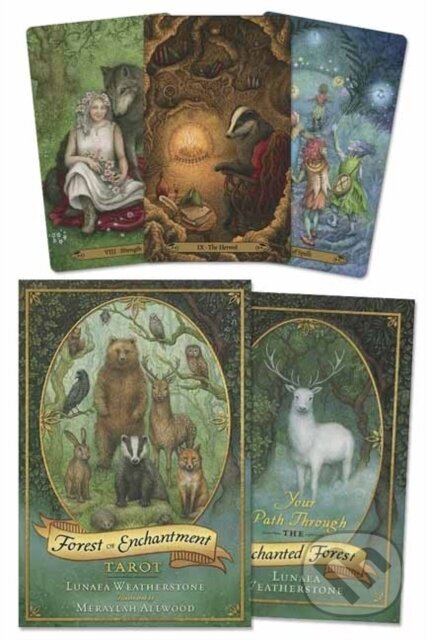 Kniha: Forest of Enchantment Tarot (Lunaea Weatherstone a Meraylah Allwood). Llewellyn Publications, 2019 Kniha: Forest of Enchantment Tarot (Lunaea Weatherstone a Meraylah Allwood). Llewellyn Publications, 2019