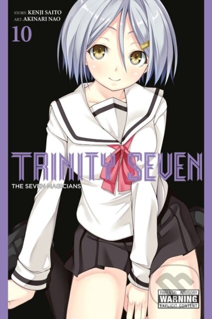 Kniha: Trinity Seven, Vol. 10 (Akinari Nao a Kenji Saitou). Yen Press, 2017 Kniha: Trinity Seven, Vol. 10 (Akinari Nao a Kenji Saitou). Yen Press, 2017