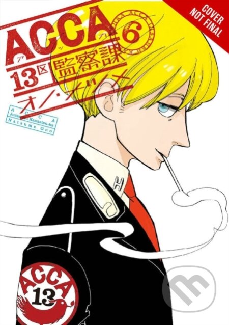 Kniha: ACCA 13-Territory Inspection Department, Vol. 6 (Jocelyne Allen, Natsume Ono a Lys Blakeslee). Yen Press, 2019 Kniha: ACCA 13-Territory Inspection Department, Vol. 6 (Jocelyne Allen, Natsume Ono a Lys Blakeslee). Yen Press, 2019