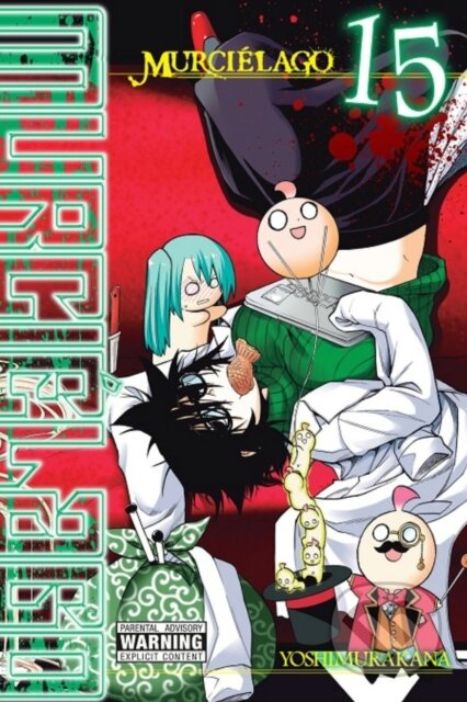 Kniha: Murcielago, Vol. 15 (Alexis Eckerman, Yoshimurakana Yoshimurakana a Christine Dashiell). Yen Press, 2020 Kniha: Murcielago, Vol. 15 (Alexis Eckerman, Yoshimurakana Yoshimurakana a Christine Dashiell). Yen Press, 2020