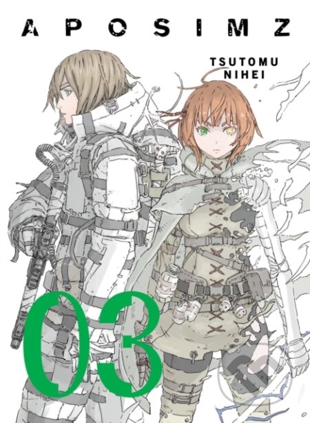 Kniha: APOSIMZ, Volume 3 (Tsutomu Nihei). Vertical, 2019 Kniha: APOSIMZ, Volume 3 (Tsutomu Nihei). Vertical, 2019