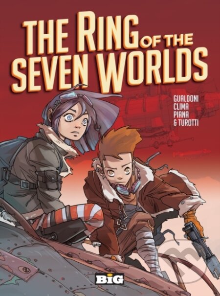 Kniha: The Ring of the Seven Worlds (Gabriele Clima a Giovanni Gualdoni). Humanoids, 2019 Kniha: The Ring of the Seven Worlds (Gabriele Clima a Giovanni Gualdoni). Humanoids, 2019