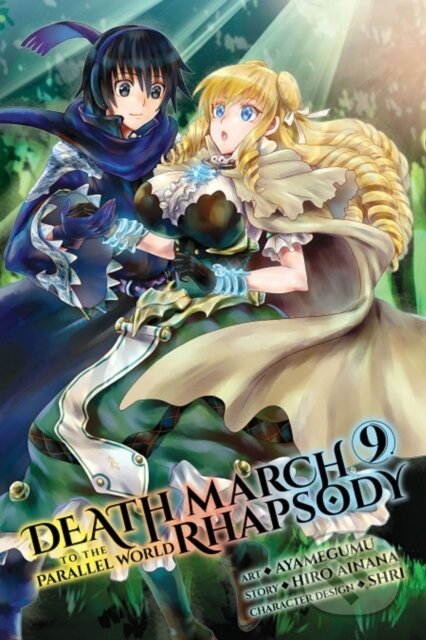 Kniha: Death March to the Parallel World Rhapsody, Vol. 9 (manga) (Ayamegumu Ayamegumu, Jenny McKeon a Hiro Ainana). Yen Press, 2020 Kniha: Death March to the Parallel World Rhapsody, Vol. 9 (manga) (Ayamegumu Ayamegumu, Jenny McKeon a Hiro Ainana). Yen Press, 2020