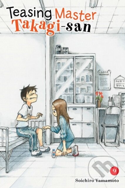 Kniha: Teasing Master Takagi-san, Vol. 9 (Soichiro Yamamoto a Taylor Engel). Yen Press, 2020 Kniha: Teasing Master Takagi-san, Vol. 9 (Soichiro Yamamoto a Taylor Engel). Yen Press, 2020