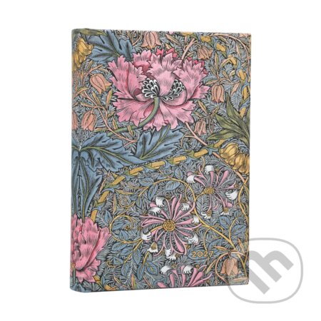 Paperblanks - 12-mesačný týždenný diár Morris Pink Honeysuckle 2027 (Paperblanks). Paperblanks, 2026 Paperblanks - 12-mesačný týždenný diár Morris Pink Honeysuckle 2027 (Paperblanks). Paperblanks, 2026