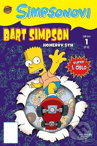 Kniha: Simpsonovi - Bart Simpson 1 - Homerův syn (Crew). Crew, 2013 Kniha: Simpsonovi - Bart Simpson 1 - Homerův syn (Crew). Crew, 2013