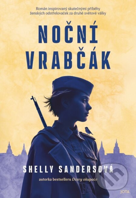 Kniha: Noční vrabčák (Shelly Sanders). Jota, 2026 Kniha: Noční vrabčák (Shelly Sanders). Jota, 2026