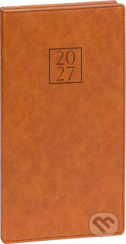 NOTIQUE Vreckový diár Prestigio 2027 (hnedý) (Notique). Notique, 2026 NOTIQUE Vreckový diár Prestigio 2027 (hnedý) (Notique). Notique, 2026