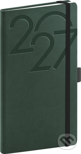 NOTIQUE Vreckový diár Ajax 2027 (zelený) (Notique). Notique, 2026 NOTIQUE Vreckový diár Ajax 2027 (zelený) (Notique). Notique, 2026