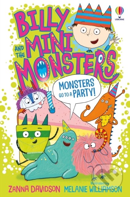 Kniha: Monsters go to a Party (Zanna Davidson). Usborne, 2020 Kniha: Monsters go to a Party (Zanna Davidson). Usborne, 2020
