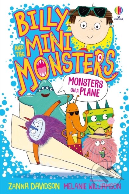 Kniha: Monsters on a Plane (Zanna Davidson). Usborne, 2020 Kniha: Monsters on a Plane (Zanna Davidson). Usborne, 2020