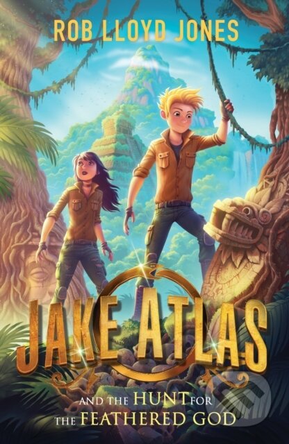 Kniha: Jake Atlas and the Hunt for the Feathered God (Rob Lloyd Jones). Walker books, 2018 Kniha: Jake Atlas and the Hunt for the Feathered God (Rob Lloyd Jones). Walker books, 2018