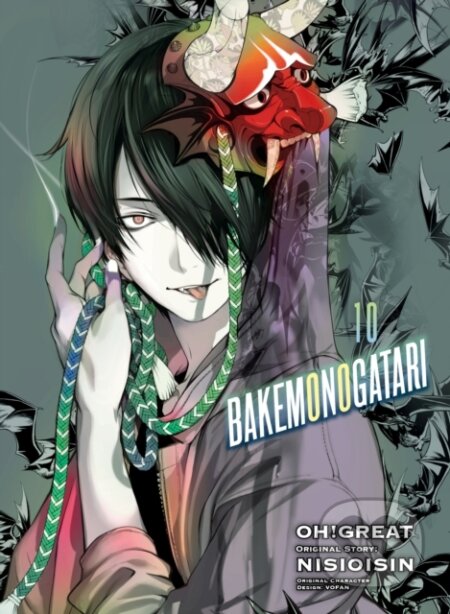 Kniha: BAKEMONOGATARI (manga), volume 10 (Nisioisin a Oh Great). Vertical, 2021 Kniha: BAKEMONOGATARI (manga), volume 10 (Nisioisin a Oh Great). Vertical, 2021