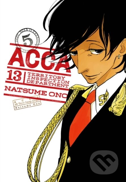 Kniha: ACCA 13-Territory Inspection Department, Vol. 5 (Jocelyne Allen, Natsume Ono a Lys Blakeslee). Yen Press, 2018 Kniha: ACCA 13-Territory Inspection Department, Vol. 5 (Jocelyne Allen, Natsume Ono a Lys Blakeslee). Yen Press, 2018