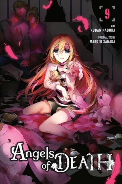 Kniha: Angels of Death, Vol. 9 (Anthony Quintessenza, Makoto Sanada, Kudan Naduka a Ko Ransom). Yen Press, 2020 Kniha: Angels of Death, Vol. 9 (Anthony Quintessenza, Makoto Sanada, Kudan Naduka a Ko Ransom). Yen Press, 2020