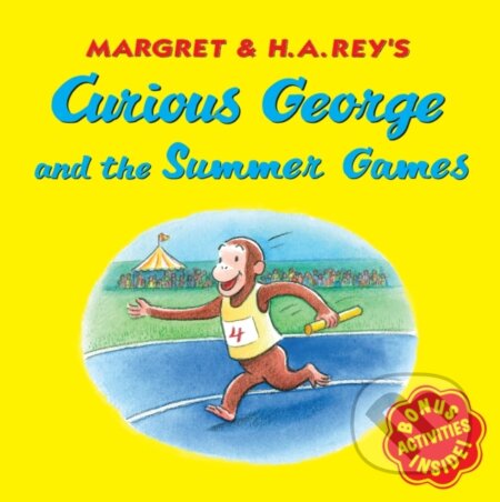 Kniha: Curious George and the Summer Games (H. A. Rey). Clarion Books, 2020 Kniha: Curious George and the Summer Games (H. A. Rey). Clarion Books, 2020