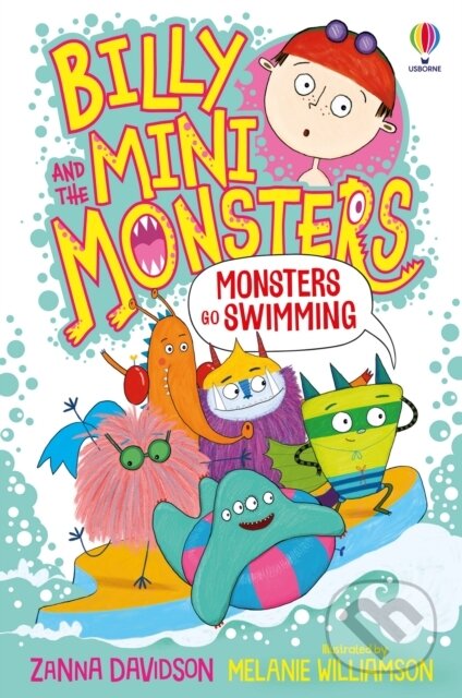 Kniha: Monsters go Swimming (Zanna Davidson). Usborne, 2020 Kniha: Monsters go Swimming (Zanna Davidson). Usborne, 2020