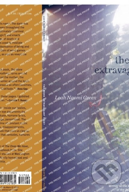 Kniha: The More Extravagant Feast (Leah Naomi Green). Graywolf, 2020 Kniha: The More Extravagant Feast (Leah Naomi Green). Graywolf, 2020