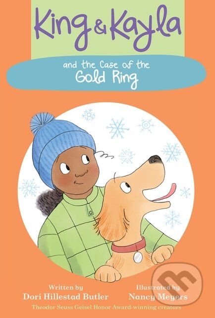 Kniha: King & Kayla and the Case of the Gold Ring (Dori Hillestad Butler). Peachtree, 2021 Kniha: King & Kayla and the Case of the Gold Ring (Dori Hillestad Butler). Peachtree, 2021