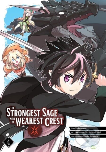 Kniha: The Strongest Sage with the Weakest Crest 4 (Shinkoshoto). Square Enix, 2021 Kniha: The Strongest Sage with the Weakest Crest 4 (Shinkoshoto). Square Enix, 2021