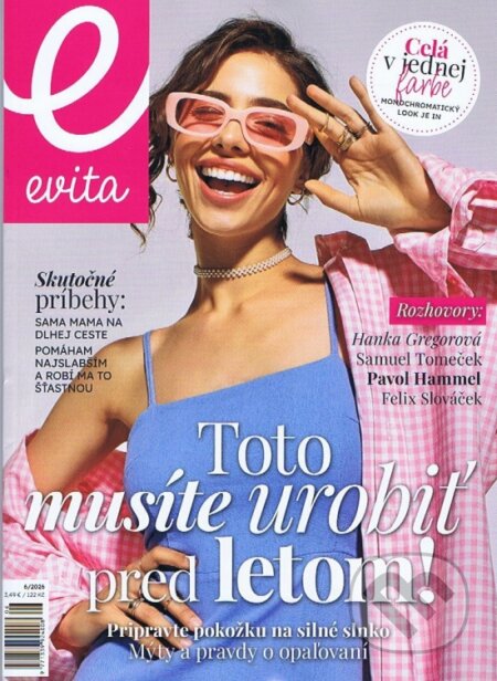 Evita magazín 06/2026 (MAFRA Slovakia). MAFRA Slovakia, 2026 Evita magazín 06/2026 (MAFRA Slovakia). MAFRA Slovakia, 2026