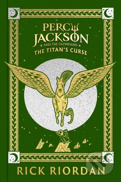 Kniha: Titan’s Curse (Rick Riordan). Puffin Books, 2026 Kniha: Titan’s Curse (Rick Riordan). Puffin Books, 2026