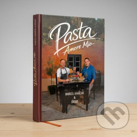 Kniha: Pasta Amore Mio (Marcel Ihnačák a Diego). FOOD PRODUCTION, 2026 Kniha: Pasta Amore Mio (Marcel Ihnačák a Diego). FOOD PRODUCTION, 2026