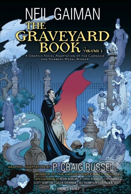 Kniha: The Graveyard Book 1 (Neil Gaiman). Bloomsbury, 2014 Kniha: The Graveyard Book 1 (Neil Gaiman). Bloomsbury, 2014