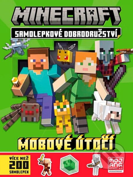 Kniha: Minecraft - Samolepkové dobrodružství: Mobové útočí! (Autorský kolektív). Alicanto, 2026 Kniha: Minecraft - Samolepkové dobrodružství: Mobové útočí! (Autorský kolektív). Alicanto, 2026