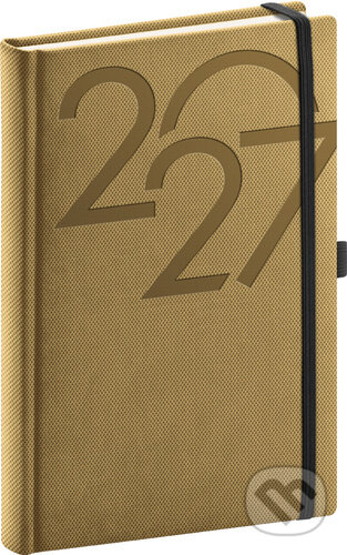 NOTIQUE Denný diár Ajax 2027 (zlatý) (Notique). Notique, 2026 NOTIQUE Denný diár Ajax 2027 (zlatý) (Notique). Notique, 2026