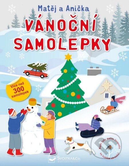 Kniha: Vánoční samolepky: Matěj a Anička (Richard Cortés). Svojtka&Co., 2026 Kniha: Vánoční samolepky: Matěj a Anička (Richard Cortés). Svojtka&Co., 2026