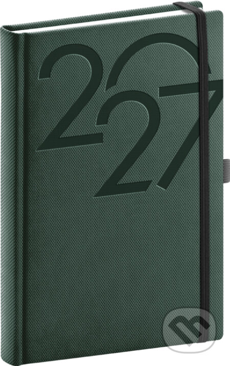 NOTIQUE Denný diár Ajax 2027 (zelený) (Notique). Notique, 2026 NOTIQUE Denný diár Ajax 2027 (zelený) (Notique). Notique, 2026