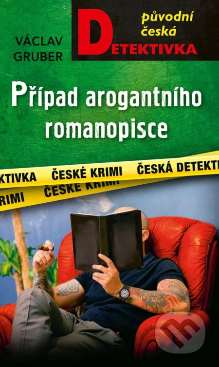 E-kniha: Případ arogantního romanopisce (Václav Gruber). Moba, 2026 E-kniha: Případ arogantního romanopisce (Václav Gruber). Moba, 2026
