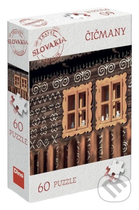 Puzzle: Puzzle 60 Čičmany (Dino). Dino, 2026 Puzzle: Puzzle 60 Čičmany (Dino). Dino, 2026