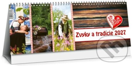 Zvyky a tradície 2027 - stolový kalendár (Press Group). Press Group, 2026 Zvyky a tradície 2027 - stolový kalendár (Press Group). Press Group, 2026