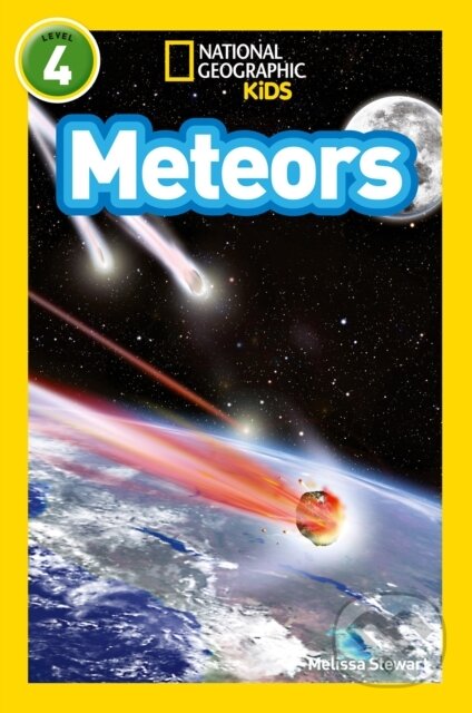 Kniha: Meteors (Melissa Stewart a National Geographic Kids). Collins, 2017 Kniha: Meteors (Melissa Stewart a National Geographic Kids). Collins, 2017