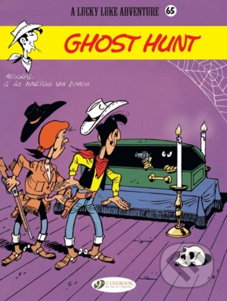 Kniha: Lucky Luke 65 - Ghost Hunt (Lo Hartog Van Banda). Cinebook Ltd, 2017 Kniha: Lucky Luke 65 - Ghost Hunt (Lo Hartog Van Banda). Cinebook Ltd, 2017