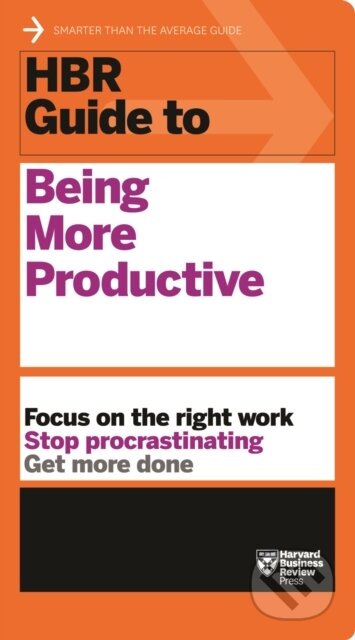 Kniha: HBR Guide to Being More Productive (HBR Guide Series) (Harvard Business Review). Harvard Business Review Press, 2017 Kniha: HBR Guide to Being More Productive (HBR Guide Series) (Harvard Business Review). Harvard Business Review Press, 2017