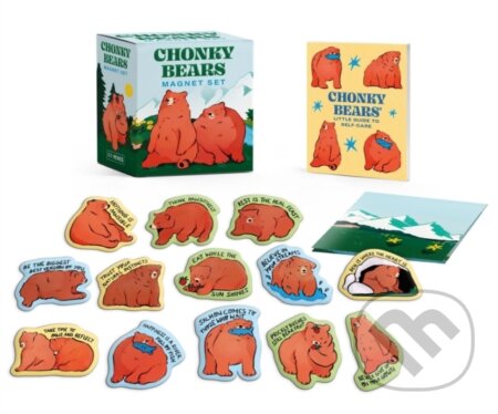 Chonky Bears Magnet Set (Sarah Radziminski). Running Press Miniature, 2026 Chonky Bears Magnet Set (Sarah Radziminski). Running Press Miniature, 2026