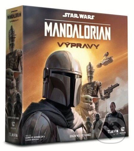 Společenská hra: Mandalorian: Výpravy (Tlama games). Tlama games, 2026 Společenská hra: Mandalorian: Výpravy (Tlama games). Tlama games, 2026