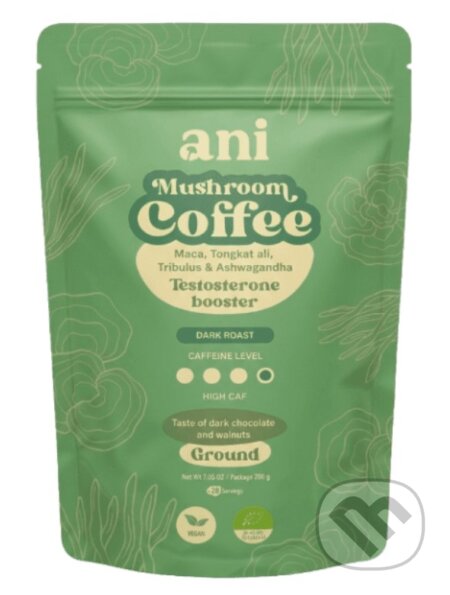Kávy a čaje: ANi Mushroom Coffee Testosteron booster (Ani). Ani Kávy a čaje: ANi Mushroom Coffee Testosteron booster (Ani). Ani