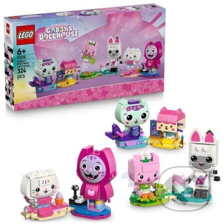 Spoločenská hra: LEGO® Gabby's Dollhouse 11215 Gabi a jej mačací kamaráti z kociek (LEGO). LEGO Spoločenská hra: LEGO® Gabby's Dollhouse 11215 Gabi a jej mačací kamaráti z kociek (LEGO). LEGO