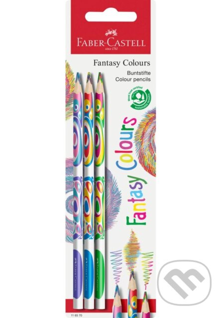 Ceruzka Multicolour Fantasy, BL 3x (Faber-Castell). Faber-Castell Ceruzka Multicolour Fantasy, BL 3x (Faber-Castell). Faber-Castell